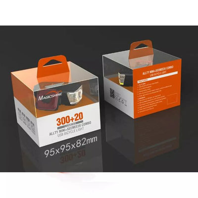Priekinio ir galinio žibintų komplektas MagicShine ALLTY Mini 300 + SEEMEE 20