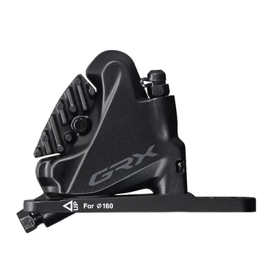 Priekinis hidraulinių diskinių stabdžių suportas Shimano GRX BR-RX400 // Flat Mount