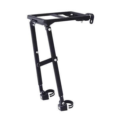 Priekinė bagažinė AtranVelo HYBRID UNI 20-29" // aliuminis, AVS sistema (juoda)