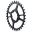 Žvaigždė priekinė SRAM 34T, X-Sync 2 aliuminė (juoda)