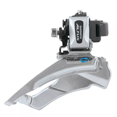 Perjungiklis priekinis Shimano Altus FD-M313 // 3x7/8 speed, Dual Pull, 34.9 / 31.8 / 28.6 mm, 48T
