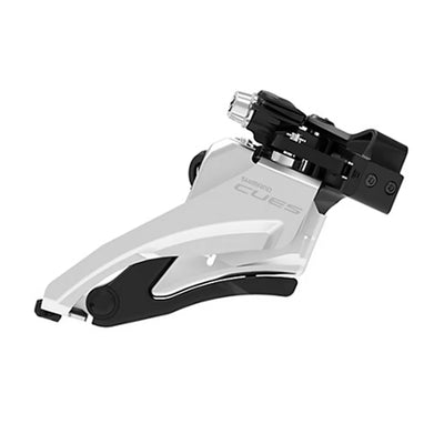 Priekinis pavarų perjungiklis Shimano CUES P-FD-U4000-M // 2x9/10-speed, Double Side Swing, 28.6/31.8/34.9 mm