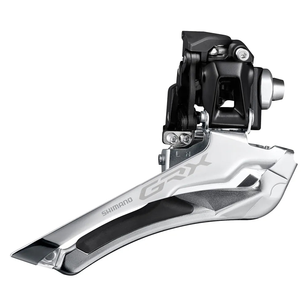 Priekinis pavarų perjungiklis Shimano GRX FD-RX400 // 2x10-speed, 42T, Brazed-On, Down-Pull
