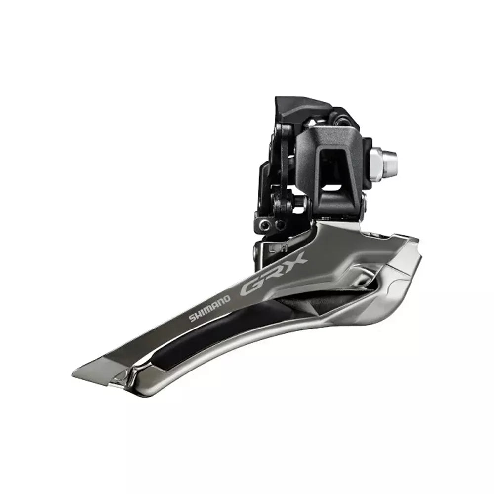 Priekinis pavarų perjungiklis Shimano GRX FD-RX820 // 2x12-speed, 48T, Brazed-On, Down-Pull