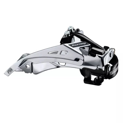 Priekinis perjungiklis Shimano Tourney FD-TY700 // 3x7/8 pav., Dual Pull, 34,9 / 31,8 / 28,6 mm, 42T