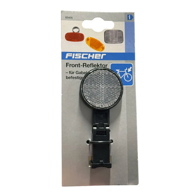 Atšvaitas ant priekinės šakės Fischer // 45 mm (baltas)