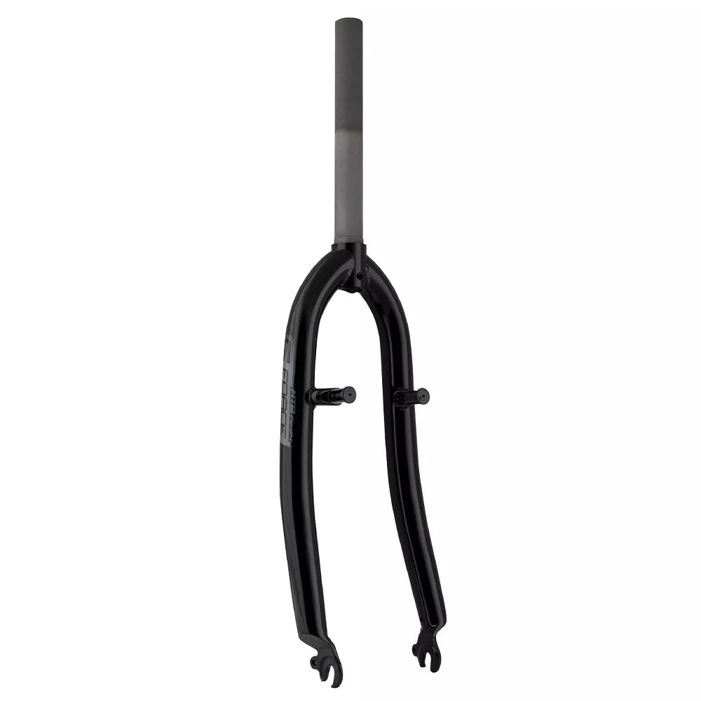 Priekinė kieta šakė FORCE 24" // MTB, 1", V-Brake stabdžiams, plienas (juoda)