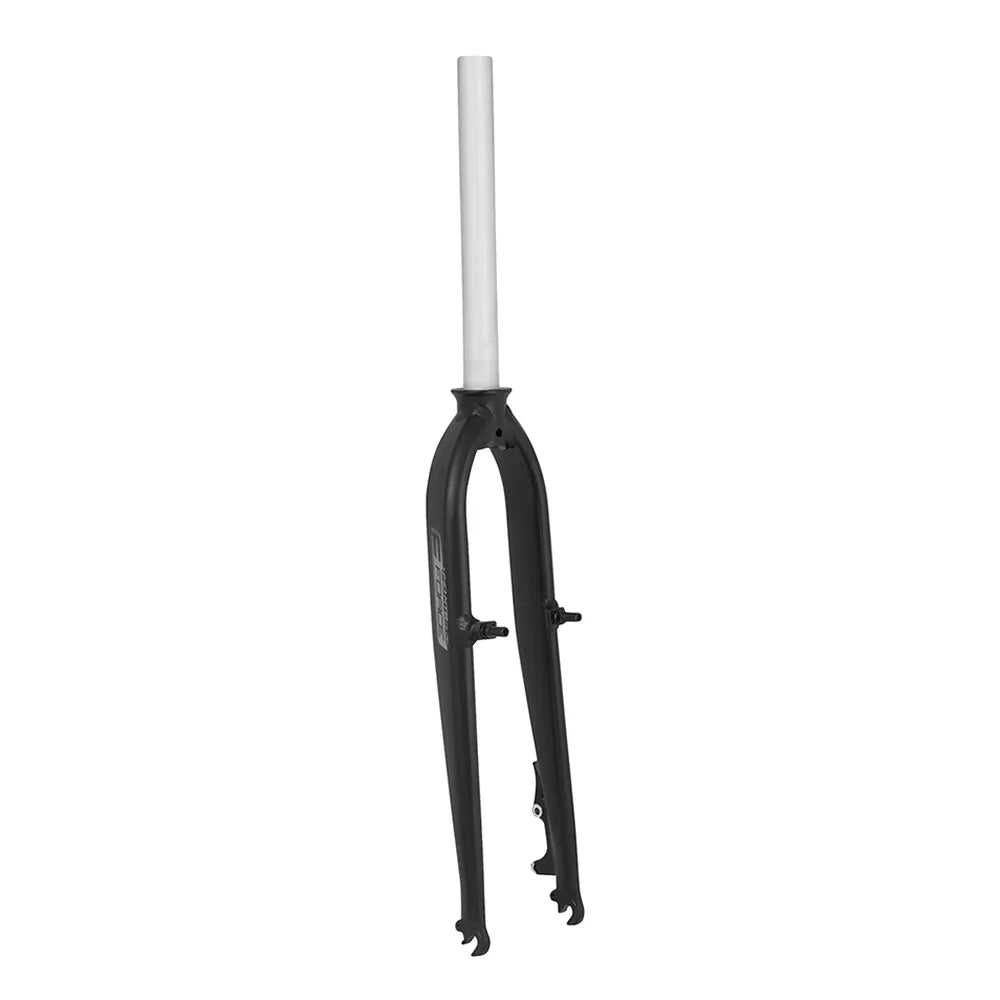Priekinė kieta šakė FORCE MTB 26" // 1 1/8", diskiniams + V-Brake stabdžiams, aliuminis (matinė juoda)