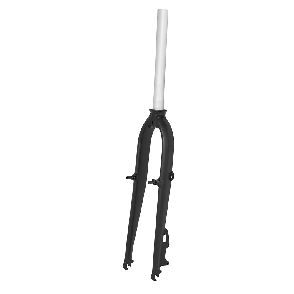 Priekinė kieta šakė FORCE MTB 26" // 1 1/8", diskiniams + V-Brake stabdžiams, aliuminis (matinė juoda)