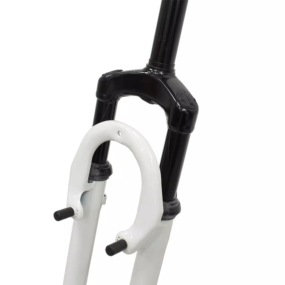 Priekinė šakė SR-Suntour 28" // 1 1/8", V-Brake, plienas (balta)