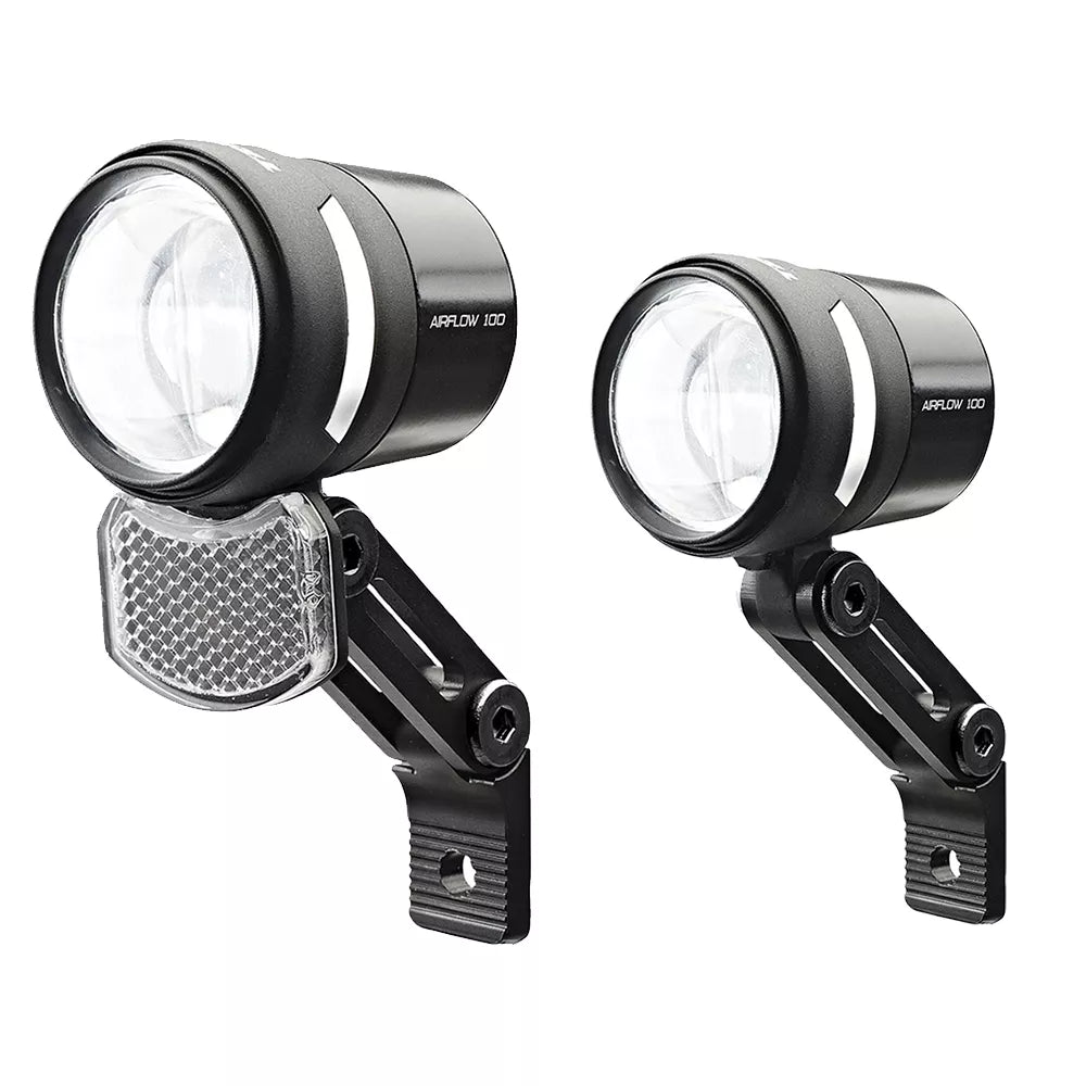 Priekinis žibintas Trelock Airflow 100 // 100 Lux, E-Bike (6-12V), LS 780-T