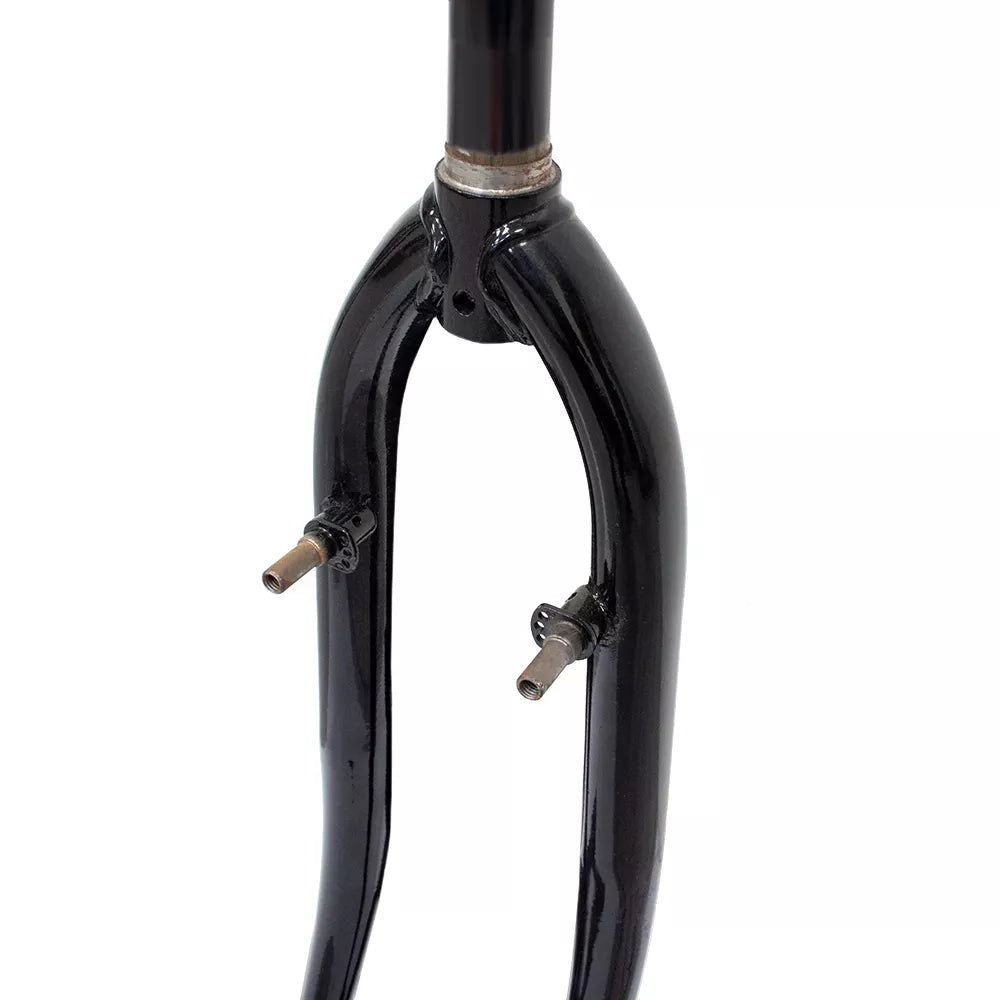 Priekinė kieta šakė 28" // V-Brake stabdžiams, 1", plienas (juoda)