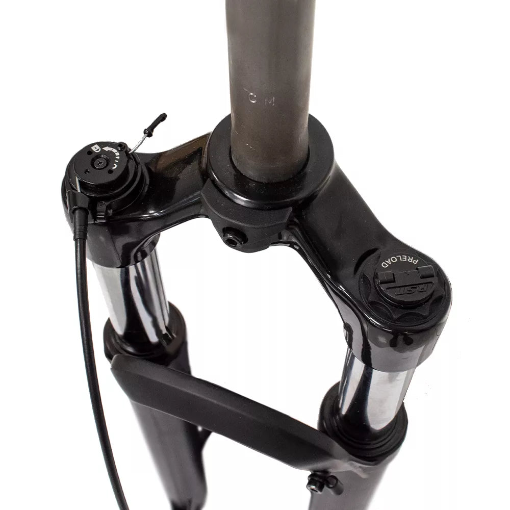 Amortizatorius RST Blaze RL 27,5" // remote lock-out, 28.6 mm, diskiniams stabdžiams