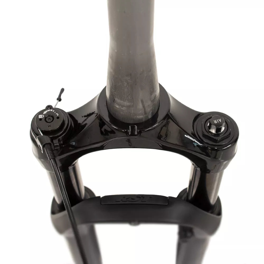 Amortizatorius RST Vivair E Air RL 28" // remote lock-out, 1 1/8" - 1 1/2" kūginė, diskiniams stabdžiams
