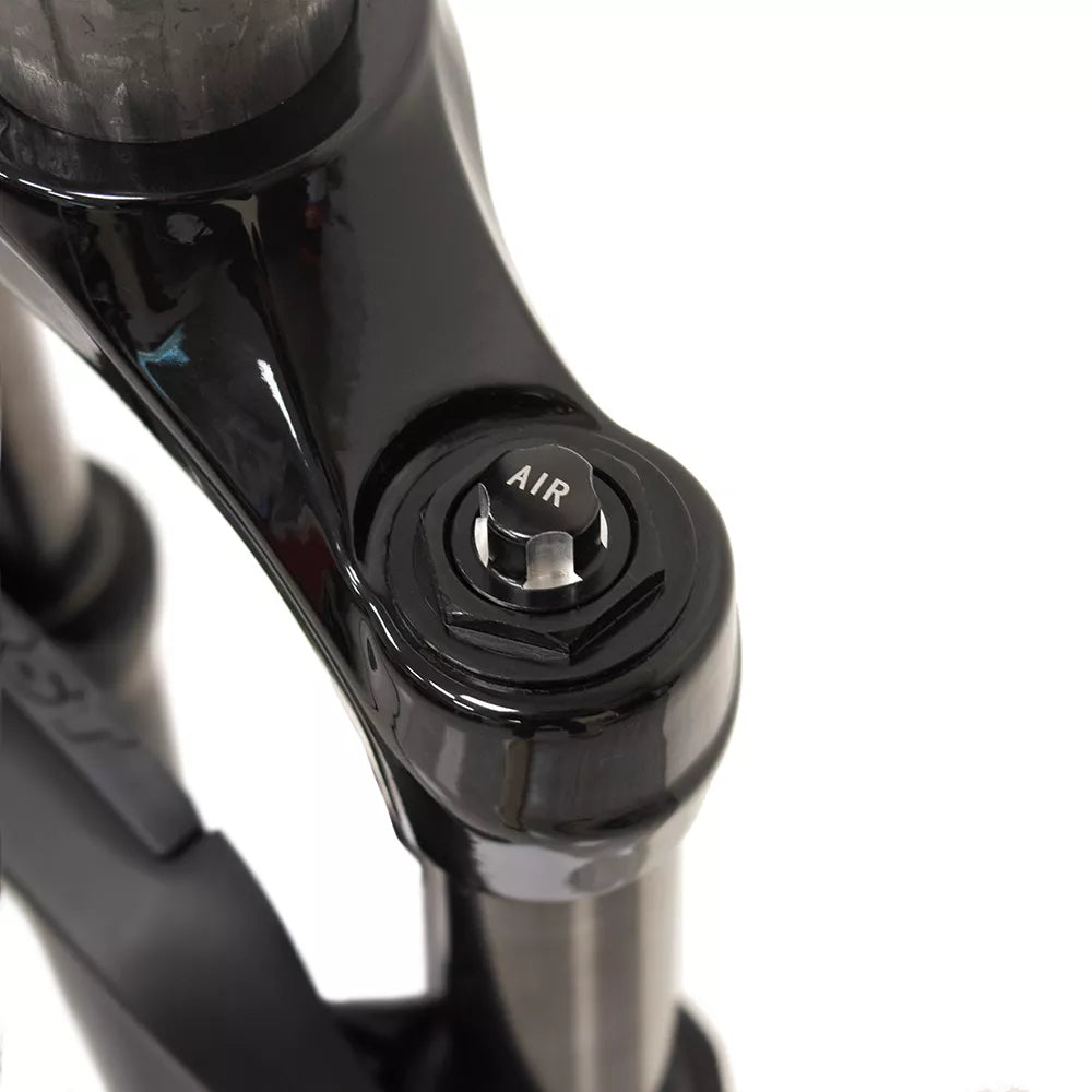 Amortizatorius RST Vivair E Air RL 28" // remote lock-out, 1 1/8" - 1 1/2" kūginė, diskiniams stabdžiams