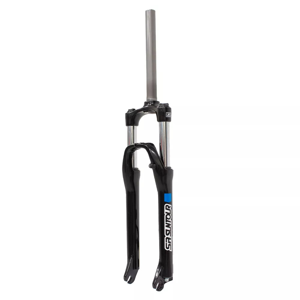 Priekinis amortizatorius SR-Suntour XCE 28 DS 26" // lock-out, diskiniams stabdžiams, 28.6 mm (1 1/8") (blizgi juoda)