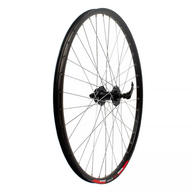 Priekinis ratas Sunstart 26" d-brake 6B, 36H, QR, dvigubas, kniedytas, aliuminis