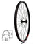 Priekinis ratas 26" v-brake, 36H, QR, dvigubas, kniedytas
