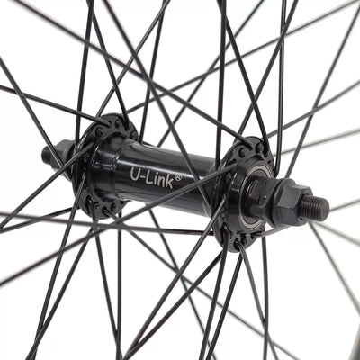 Priekinis ratas 26" // V-Brake, 36H, veržlė, dvigubas, kniedytas, aliuminis