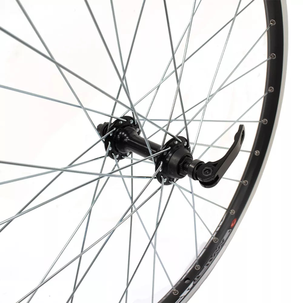 Priekinis ratas J19SB 24", v-brake, 32H, QR, kniedytas, dvigubas