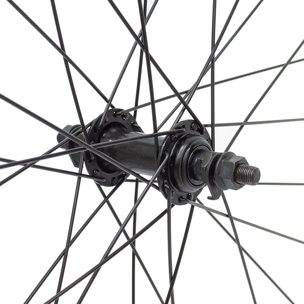 Priekinis ratas ZLA-019 26" // V-Brake, 28H, veržlės, dvigubas, kniedytas, aliuminis