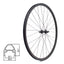 Priekinis ratas ZLA-019 28/29" // V-Brake, 28H, veržlės, dvigubas, kniedytas, aliuminis