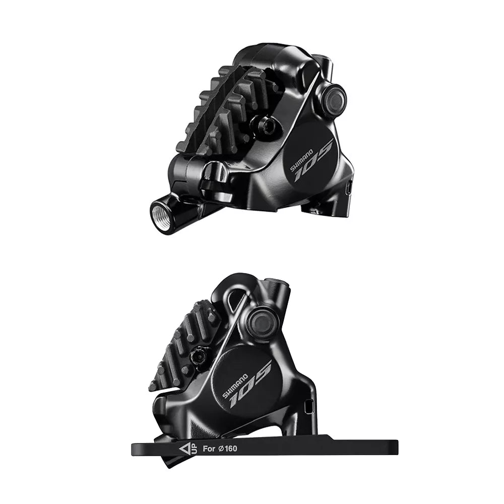 Pavarų/stabdžių rankenėlės Shimano 105 ST-R7120 12-speed ir stabdžių suporto Shimano 105 BR-R7170 Flat Mount komplektas // Galinė pusė