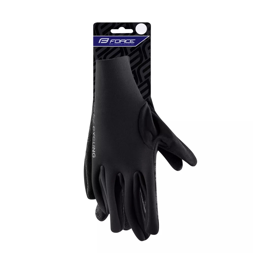 Pirštinės FORCE ASPECT neoprene L (juoda)+5 °C iki +10 °C