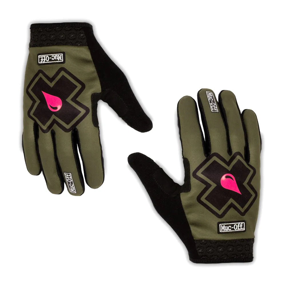 Pirštinės MUC-OFF MTB // dydis: M (žalia - Camo Green)