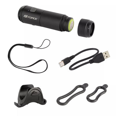 Priekinis žibintas FORCE Pen 2.0 // 700 LM, USB-C