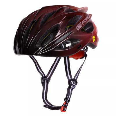 Šalmas FORCE BULL HUE MIPS // dydis L-XL (58-61 cm) (raudona/juoda)