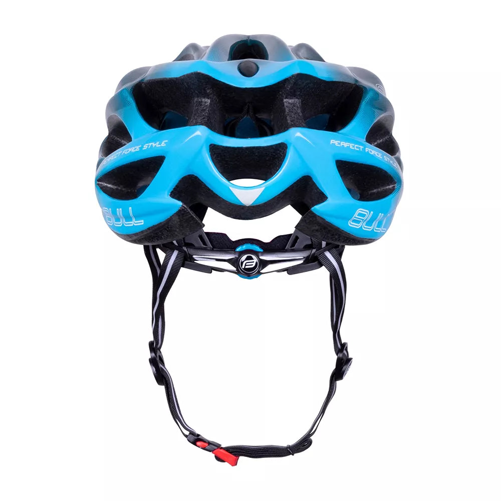 Šalmas FORCE BULL HUE MIPS // dydis S-M (55-58 cm) (mėlyna/juoda)