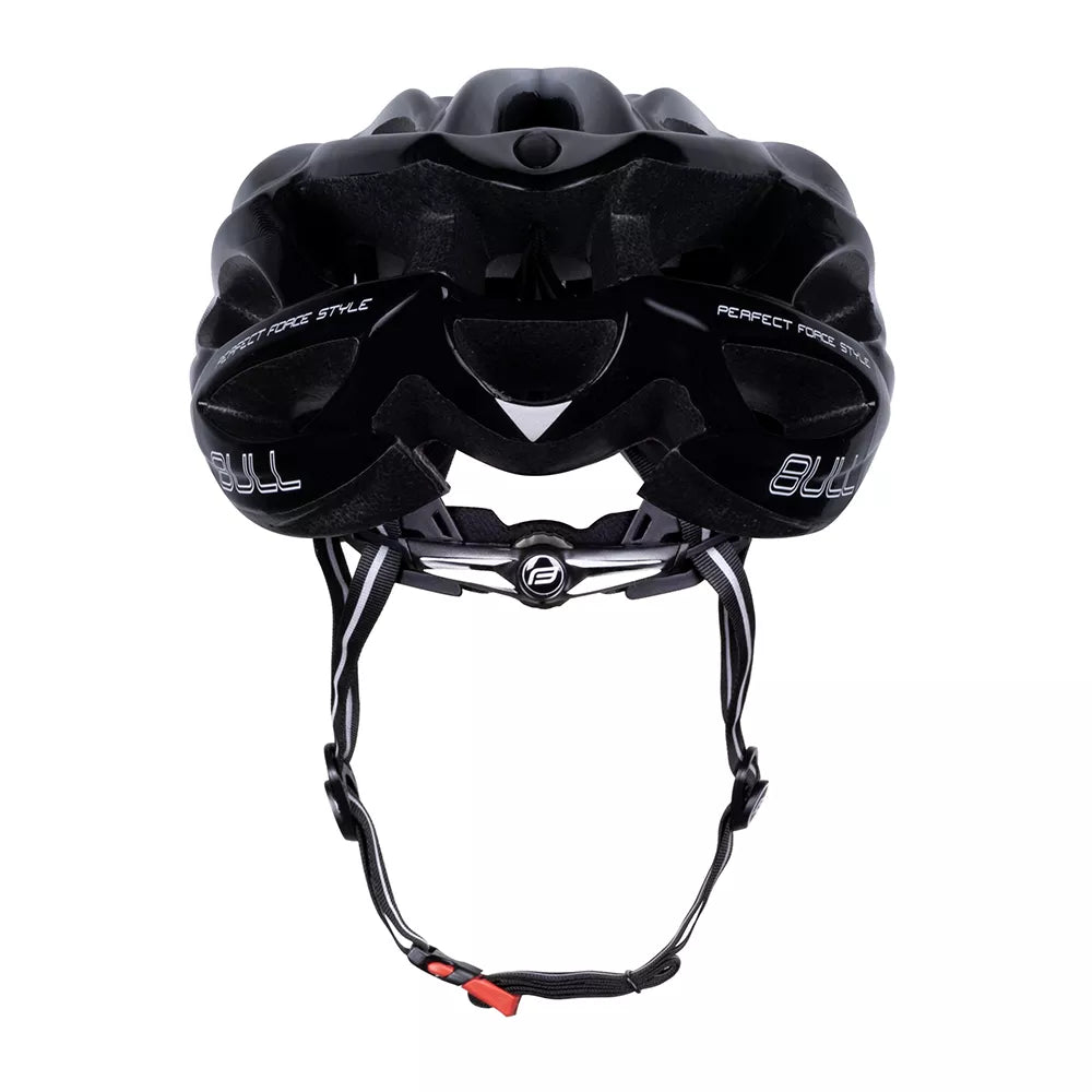Šalmas FORCE BULL HUE MIPS // dydis S-M (55-58 cm) (balta/juoda)