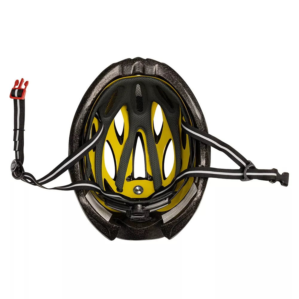 Šalmas FORCE BULL HUE MIPS // dydis S-M (55-58 cm) (balta/juoda)