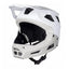 Šalmas FORCE Drop Downhill // dydis: XS - S (51-54 cm) (balta/pilka)