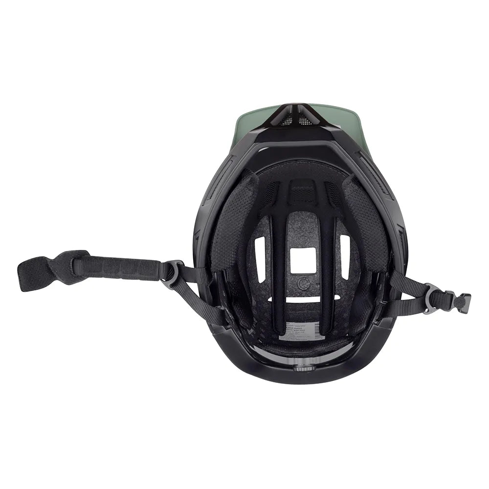 Šalmas FORCE Drop // dydis: L - XL (58-61 cm) (juoda/žalia)