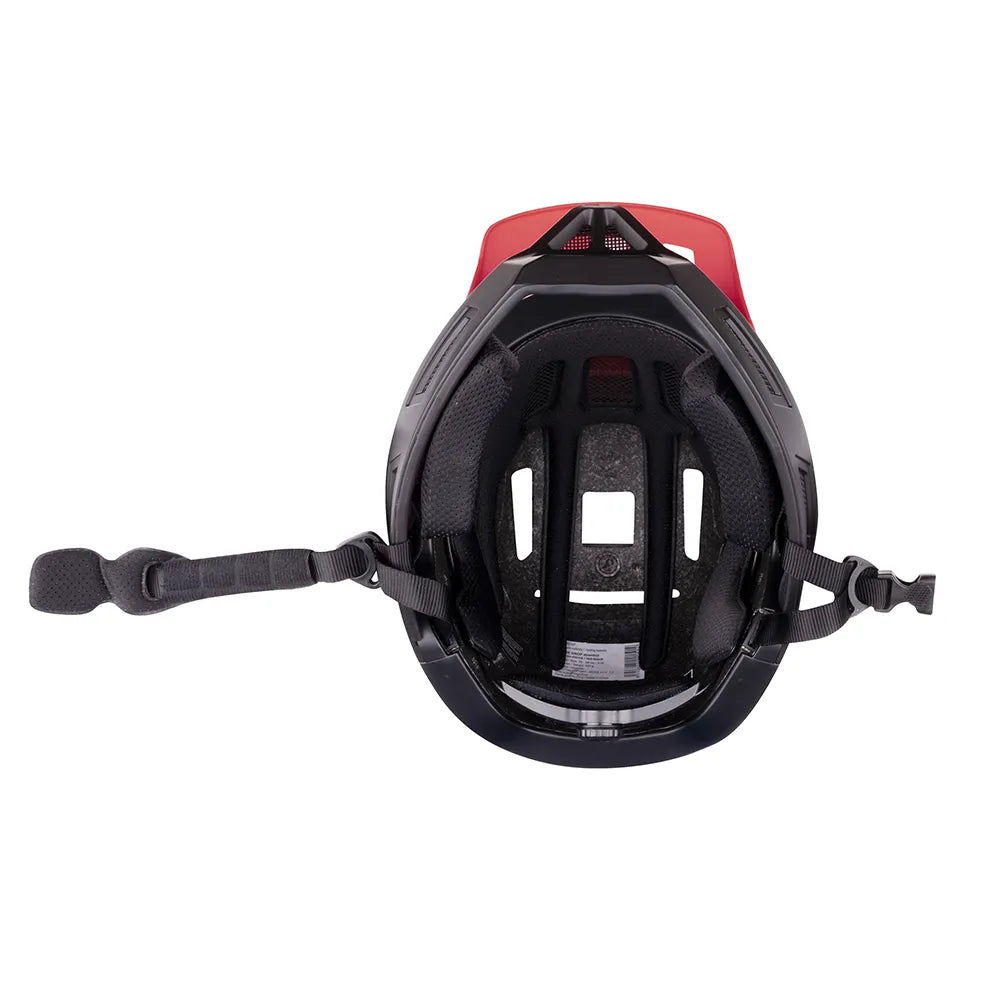 Šalmas FORCE Drop // dydis: XS - S (51-54 cm) (juoda/raudona)