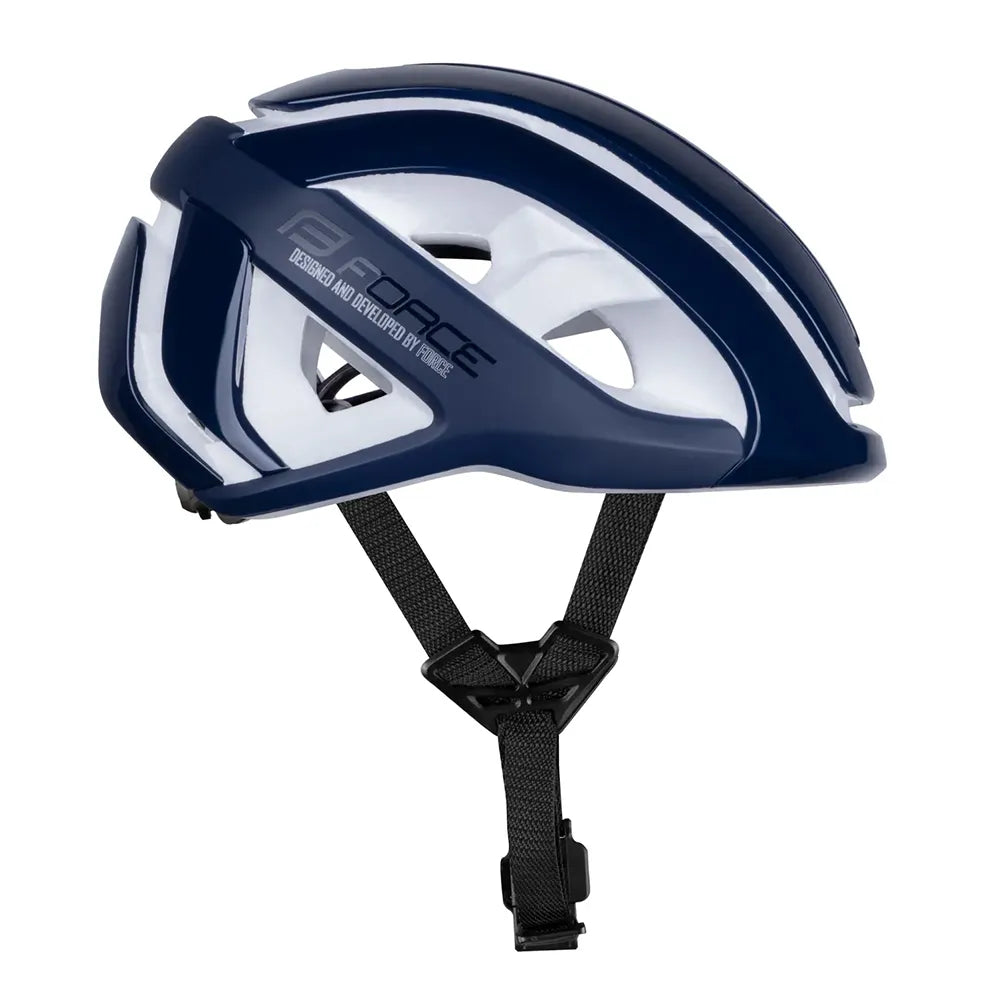 Šalmas FORCE Neo // dydis: S-M (55-59 cm) (mėlyna/balta)