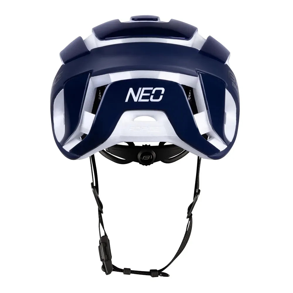 Šalmas FORCE Neo // dydis: S-M (55-59 cm) (mėlyna/balta)