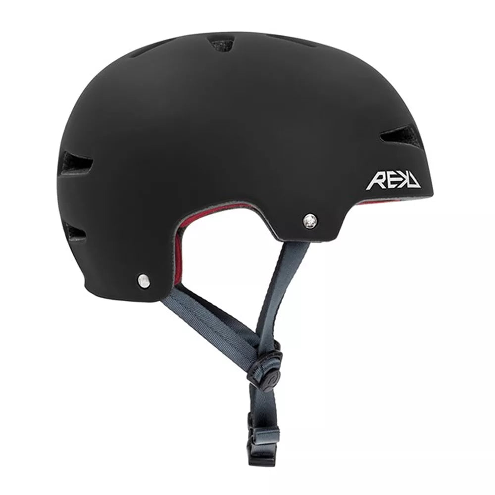 Šalmas REKD Ultralite In-Mold // dydis: 53-56 cm (juoda)