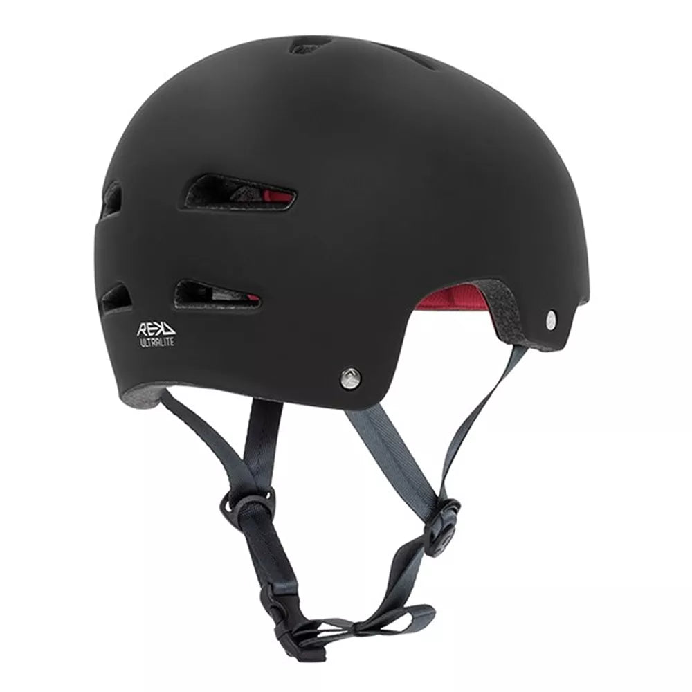 Šalmas REKD Ultralite In-Mold // dydis: 53-56 cm (juoda)