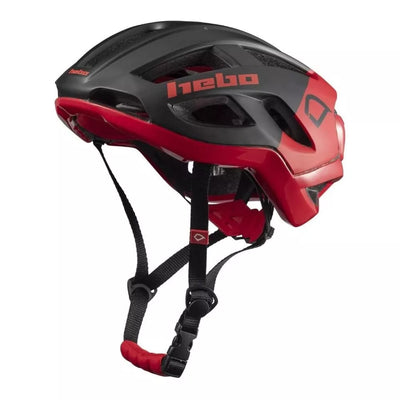 Šalmas HEBO Casco Kernel // dydis: 57-60 cm (juoda/raudona)