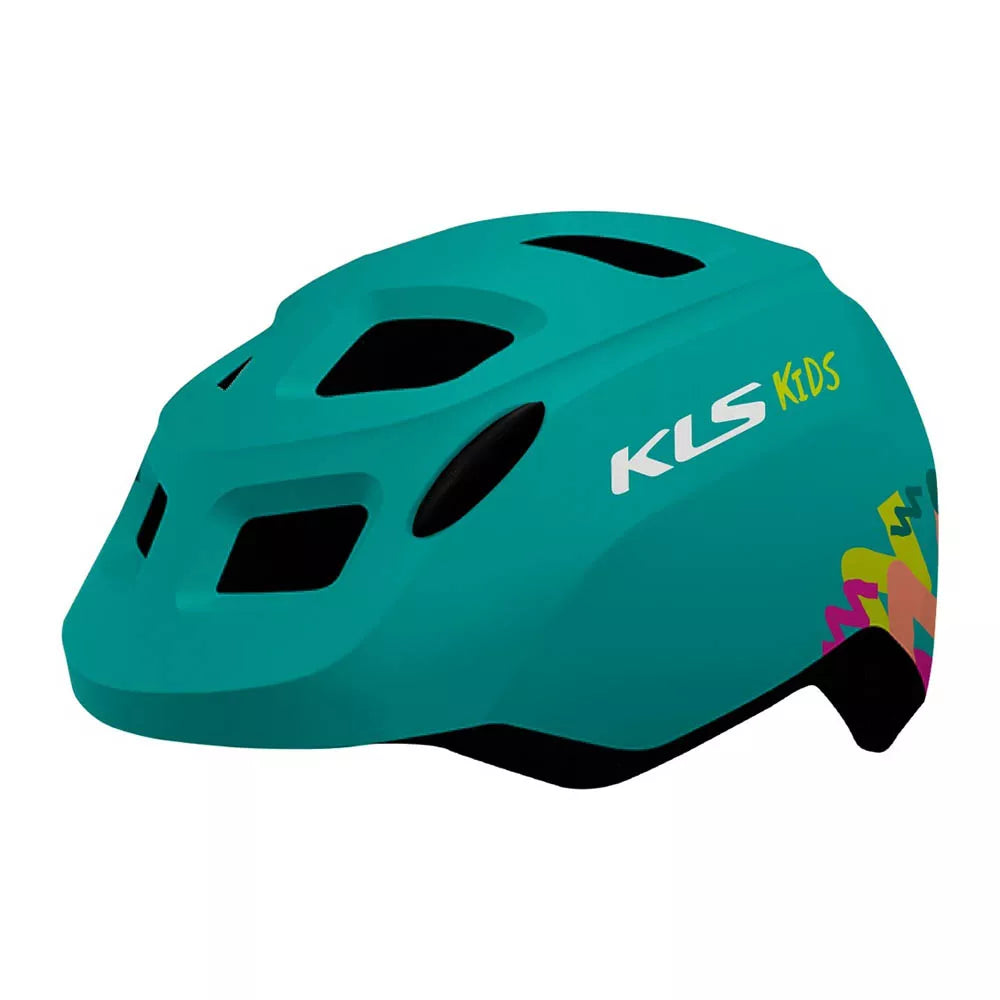 Šalmas KLS Zigzag 022, S/M 50- 55 cm, (turkio)