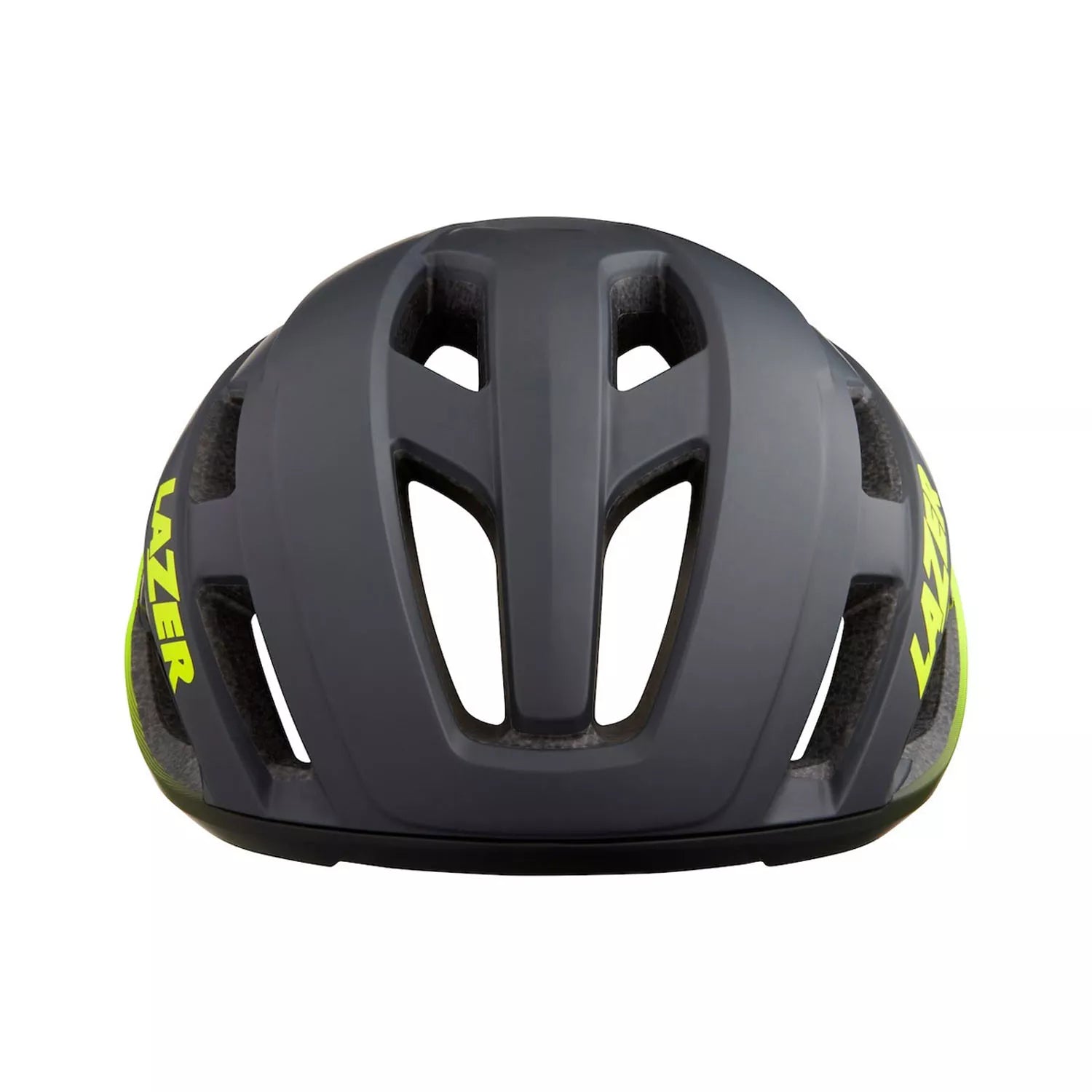 Šalmas LAZER Strada KC, 58-61cm L (tamsiai pilkas/geltonas)