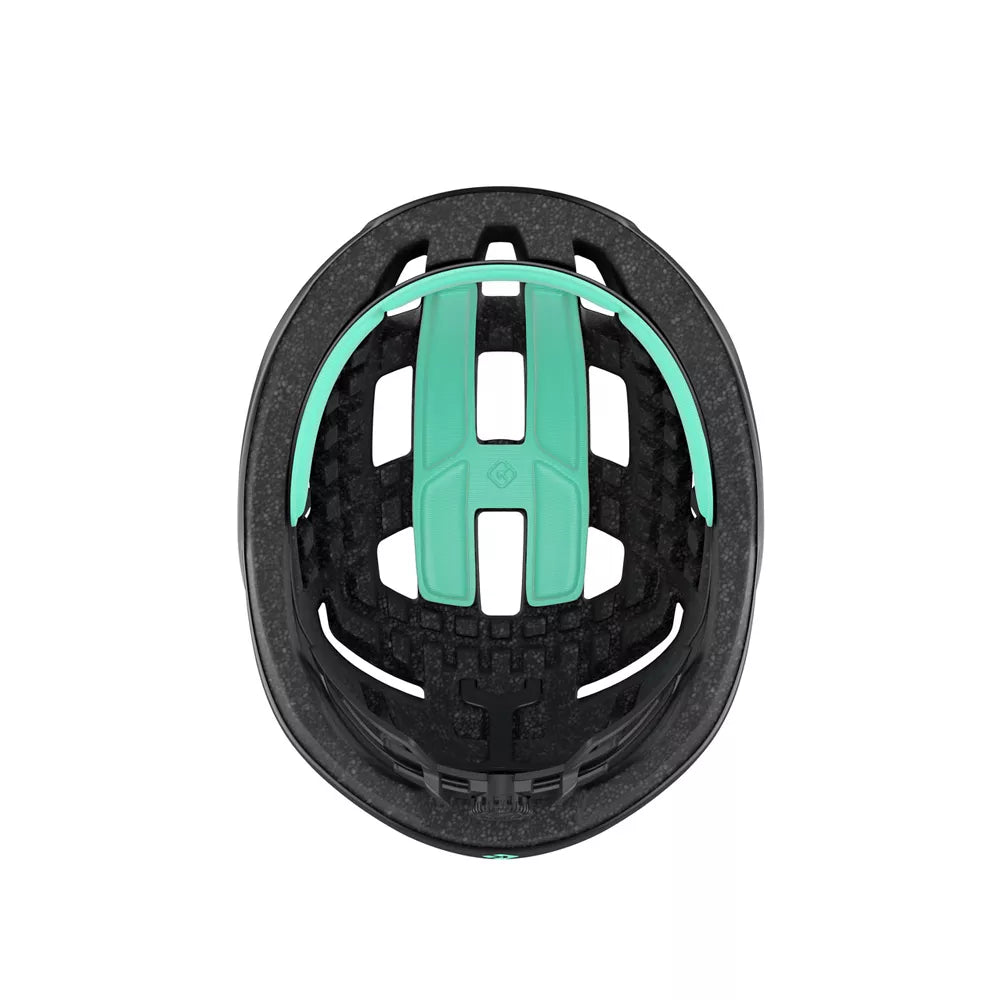 Šalmas Lazer Tempo, Uni 54-61 cm, (juodas)