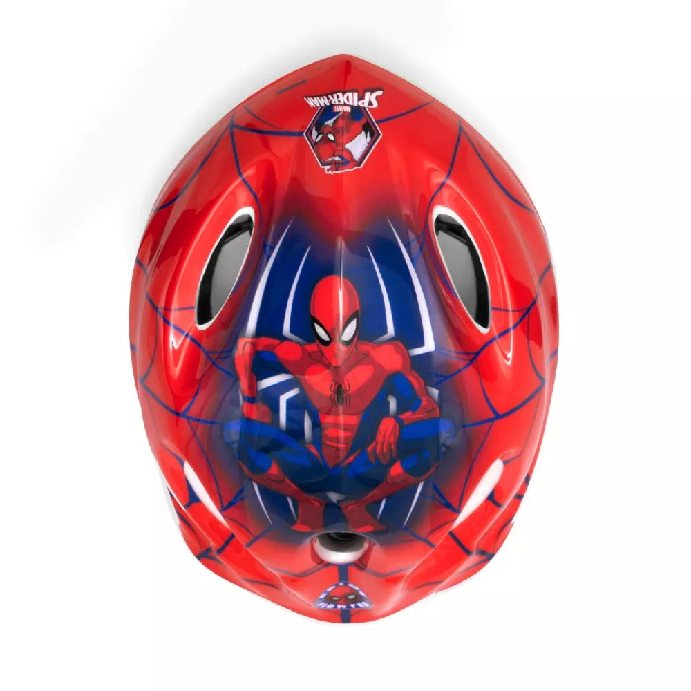 Šalmas SPIDERMAN, 52-56 cm, (raudonas/mėlynas)