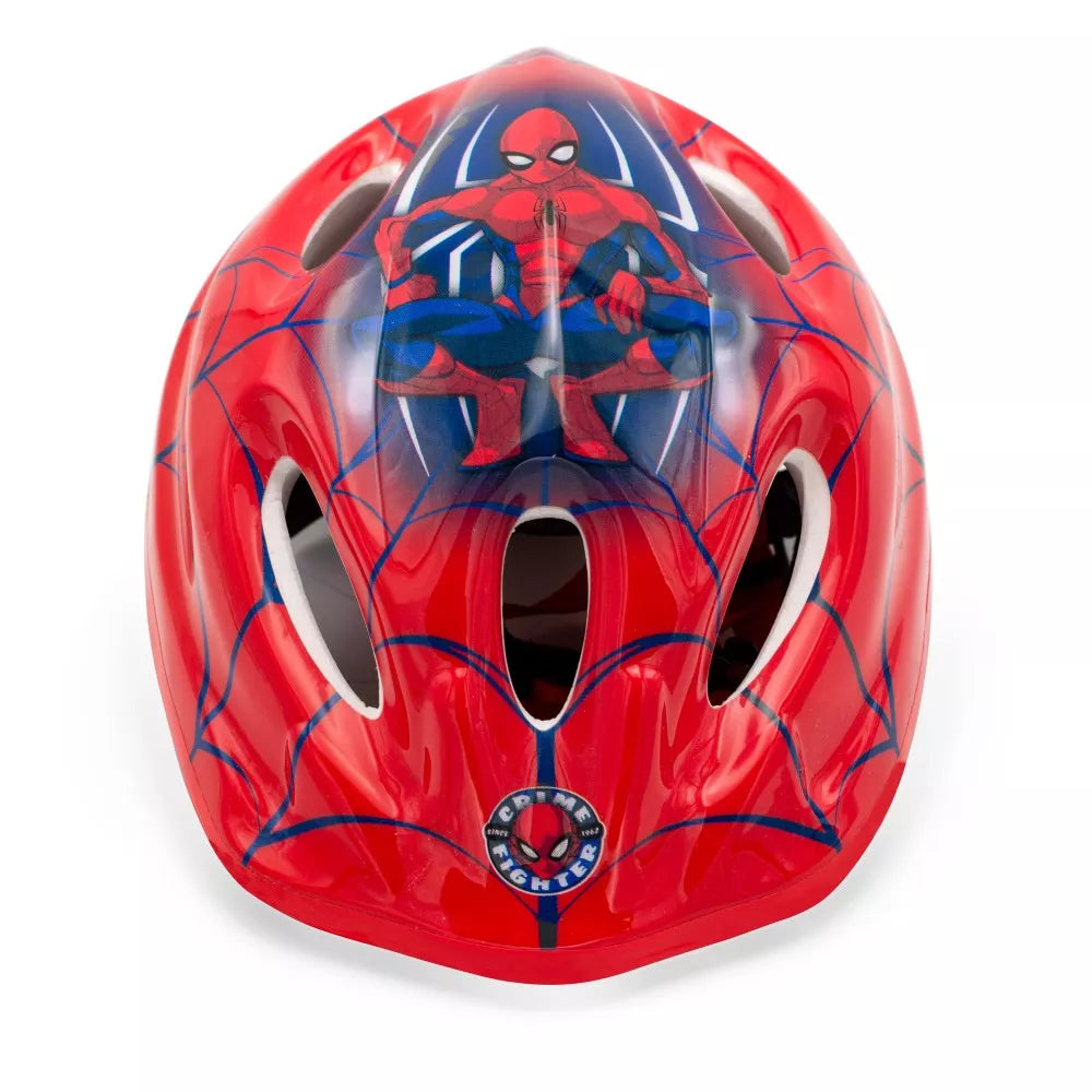 Šalmas SPIDERMAN, 52-56 cm, (raudonas/mėlynas)