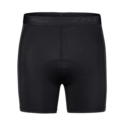 Vidiniai šortai FORCE MTB Support // dydis XS (juodi)