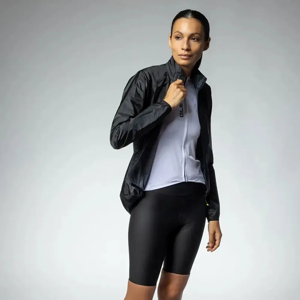 Striukė Alé Lady Elements Klimatik Waterproof // neperpučiama, vandeniui atspari, dydis: L (juoda)