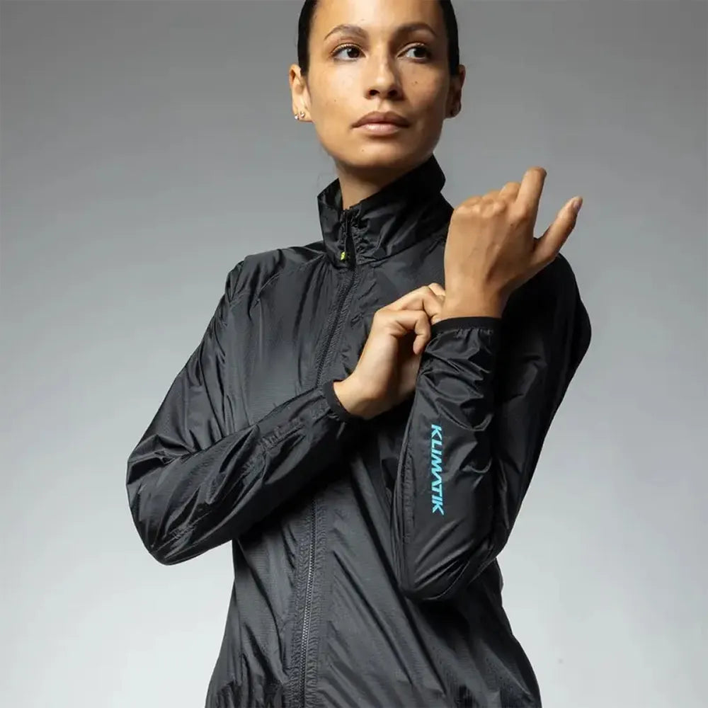 Striukė Alé Lady Elements Klimatik Waterproof // neperpučiama, vandeniui atspari, dydis: M (juoda)